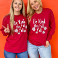 Be Kind This Fall Y'all Long Sleeve Tee Hoodie, Sweatshirt | PureTeeCo.com