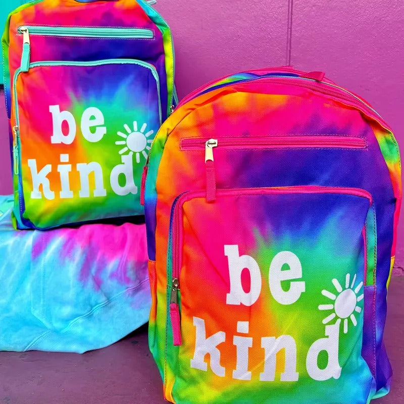 Be Kind Tie-Dye Lifestyle Backpack T-Shirts, Hoodie, Sweatshirt | PureTeeCo.com