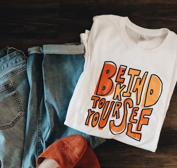 Be kind to your self T-Shit thd T-Shirts, Hoodie, Sweatshirt | PureTeeCo.com