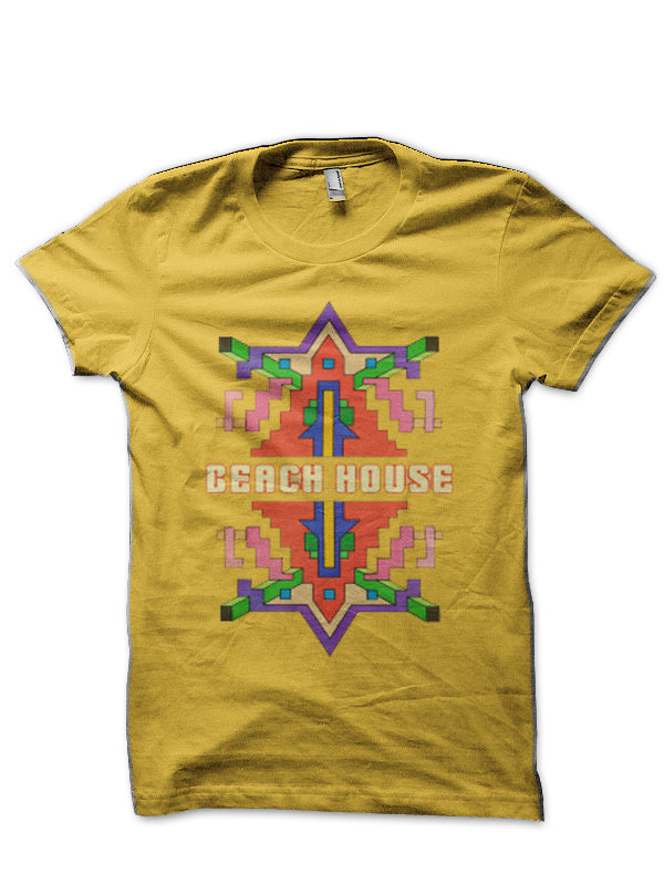 Beach House //\\ Retro Psychedelic Design T-Shirt Hoodie, Sweatshirt | PureTeeCo.com