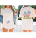 Beach Pregnancy Announcement Shirt Summer Gender Reveal Tropical Cruise Vacation Maternity t-shirt Nautical Baby Shower...