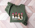 Beagle Christmas Dogs Sweatshirt, Christmas Shirt, Beagle Lover T-Shirt, Dog Christmas Tees, Holiday Tees, Beagle Mom...