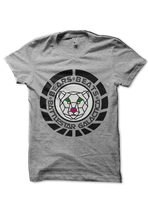 Bears, Beets, Battlestar Galactica Half Sleeve T-Shirt Hoodie, Sweatshirt | PureTeeCo.com
