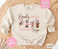 Beauty Comes in All Shapes and Sizes Sweatshirt, Coffee Lover Sweater, Cute Women's Crewneck T-Shirts, Hoodie | PureTeeCo.com