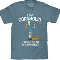 Beavis and Butthead I am Cornolhio Cartoon T-Shirt - Indigo Black Heather Hoodie, Sweatshirt | PureTeeCo.com