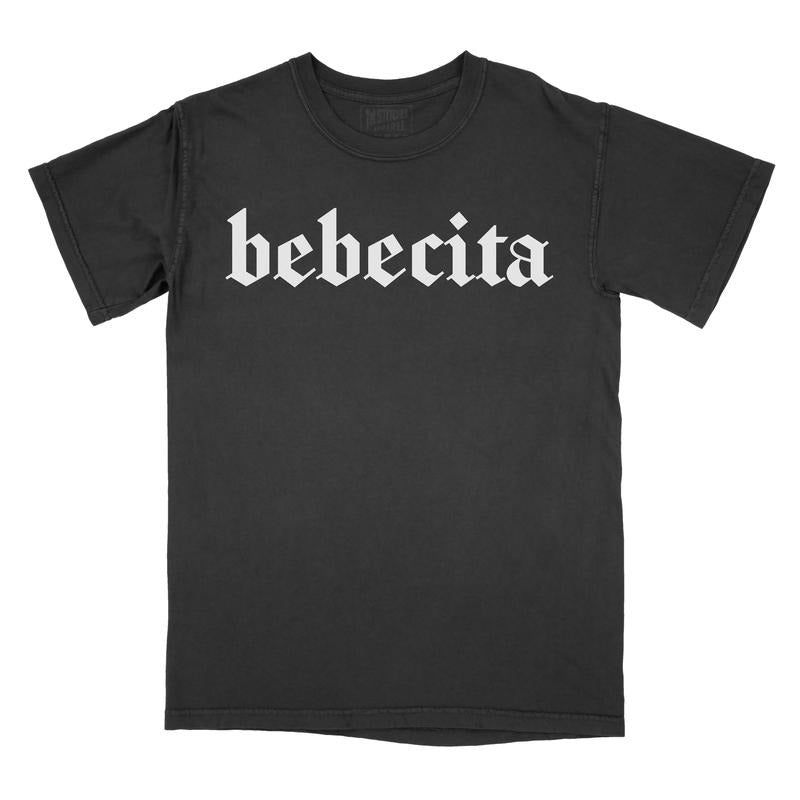 Bebecita - Comfort Colors Tee PRINTED FONT Hoodie, Sweatshirt | PureTeeCo.com