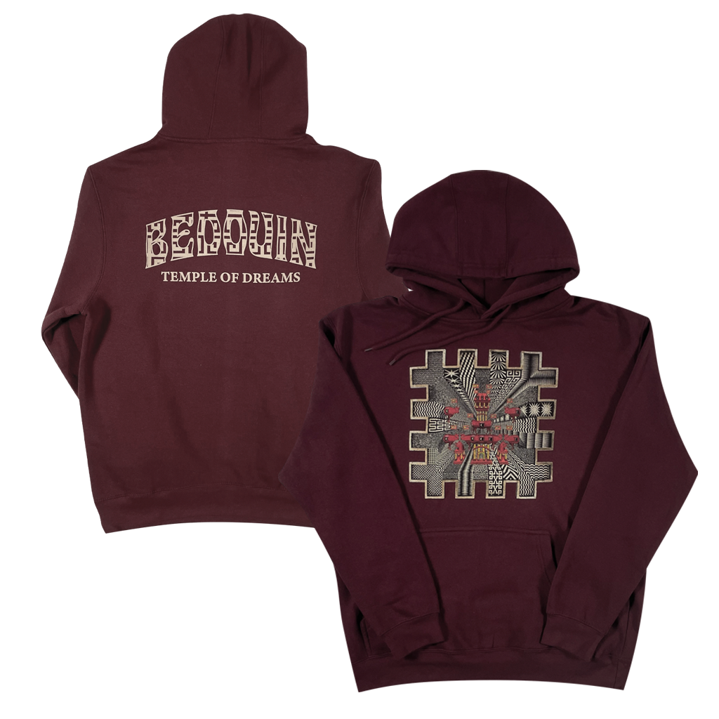 Temple of Dreams Limited Edition Maroon Hoodie T-Shirts, Sweatshirt | PureTeeCo.com (Image 1)