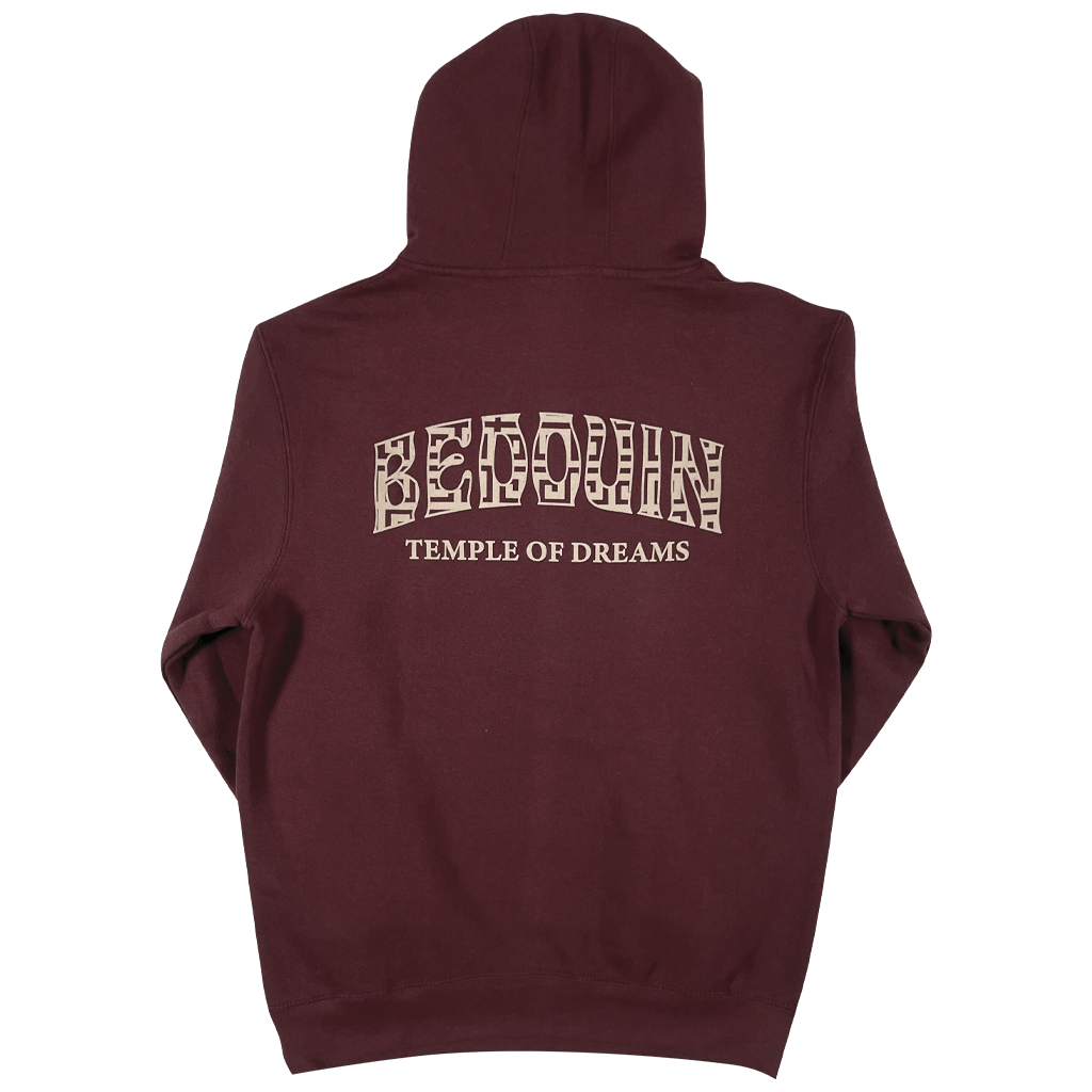 Temple of Dreams Limited Edition Maroon Hoodie T-Shirts, Sweatshirt | PureTeeCo.com (Image 3)