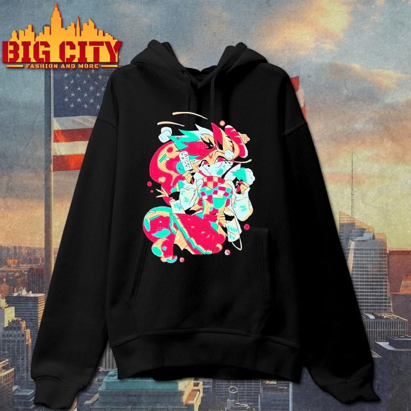 Beelzebub Cozy Winter Hazbin Hotel Shirt