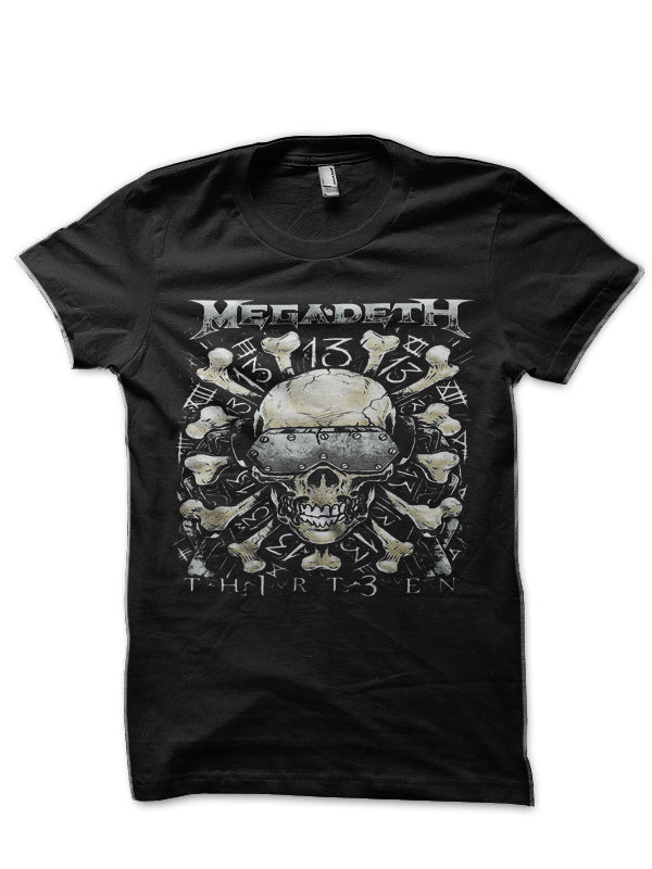 Megadeth Black T-Shirt Style021 Hoodie, Sweatshirt | PureTeeCo.com