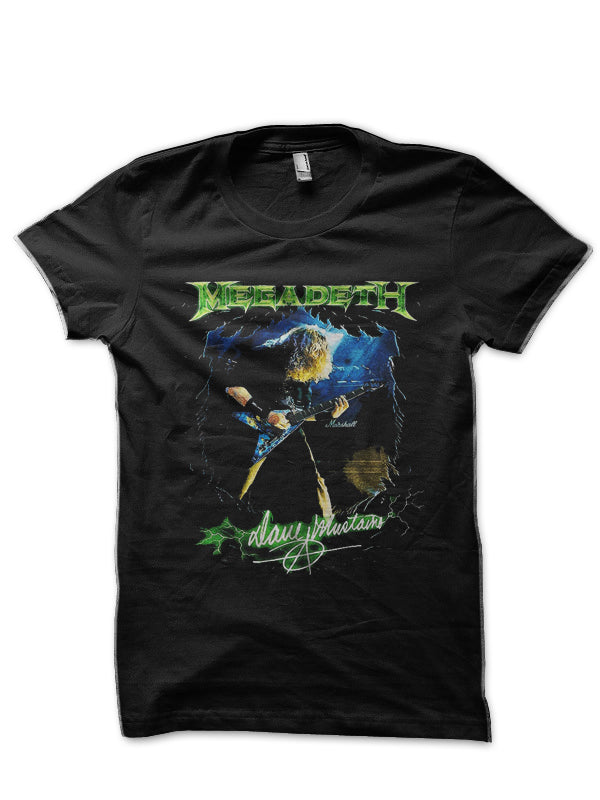 Megadeth Black T-Shirt Style020 Hoodie, Sweatshirt | PureTeeCo.com