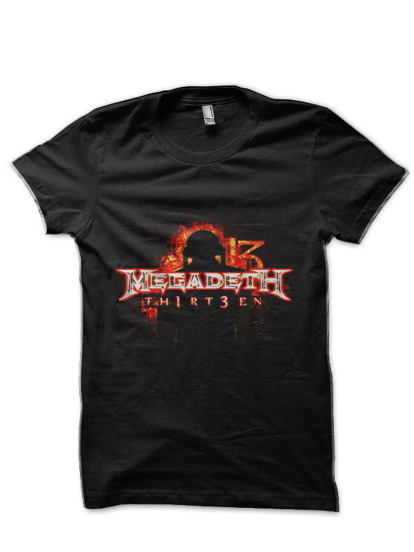 Megadeth Black T-Shirt Style019 Hoodie, Sweatshirt | PureTeeCo.com