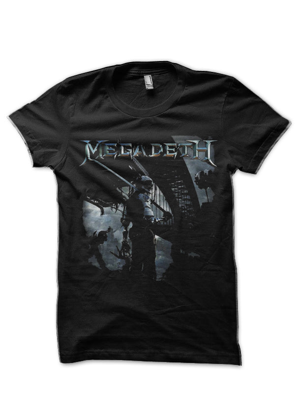 Megadeth Black T-Shirt Style017 Hoodie, Sweatshirt | PureTeeCo.com