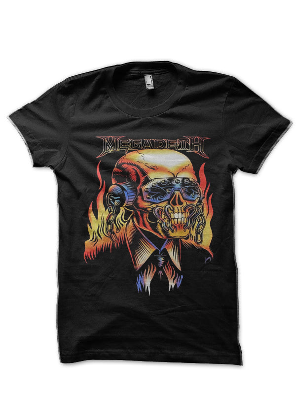 Megadeth Black T-Shirt Style016 Hoodie, Sweatshirt | PureTeeCo.com
