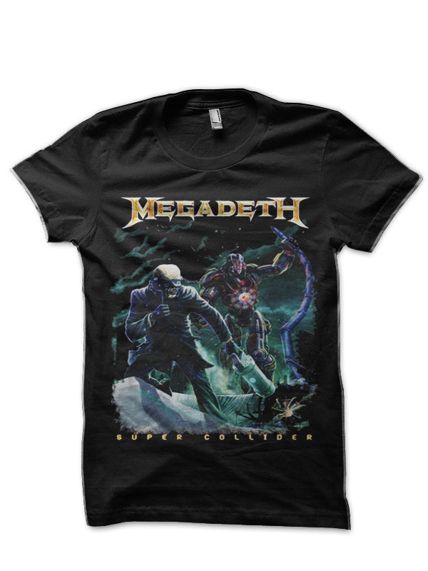 Megadeth Black T-Shirt Style015 Hoodie, Sweatshirt | PureTeeCo.com