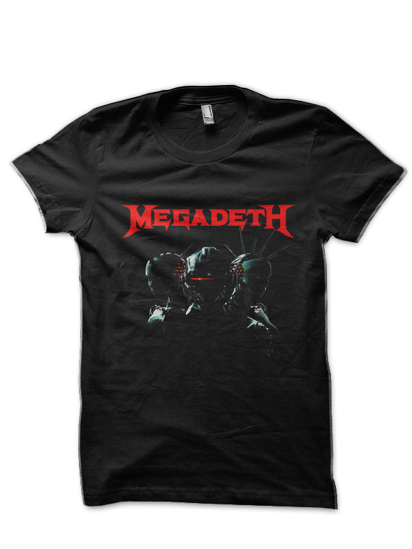 Megadeth Black T-Shirt Style014 Hoodie, Sweatshirt | PureTeeCo.com