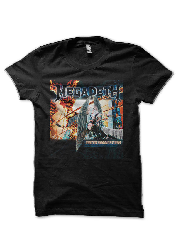 Megadeth Black T-Shirt Style013 Hoodie, Sweatshirt | PureTeeCo.com