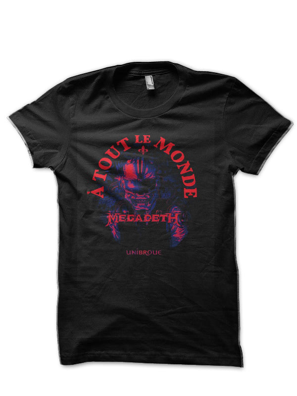 Megadeth Black T-Shirt Style011 Hoodie, Sweatshirt | PureTeeCo.com