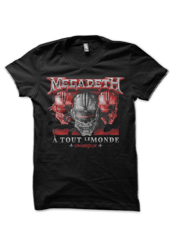 Megadeth Black T-Shirt Style023 Hoodie, Sweatshirt | PureTeeCo.com