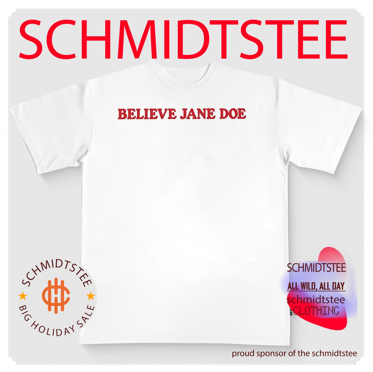 Believe Jane Doe shirt