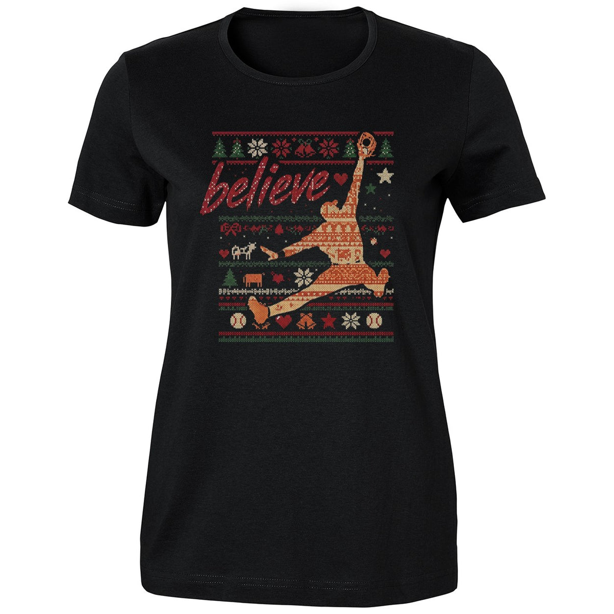 Believe Orioles Air Cowser Ugly Christmas Shirt