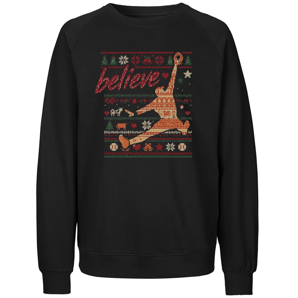 Believe Orioles Air Cowser Ugly Christmas Shirt