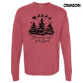 Believe in Christmas Magic Long Sleeve Comfort Colors T-Shirt 'NLB' Hoodie, Sweatshirt | PureTeeCo.com