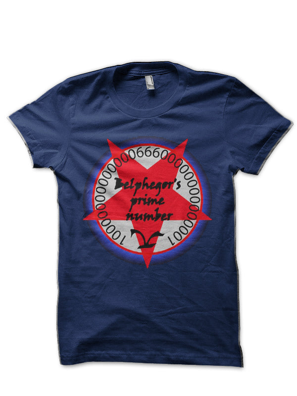 Belphegor Navy Blue T-Shirt Hoodie, Sweatshirt | PureTeeCo.com