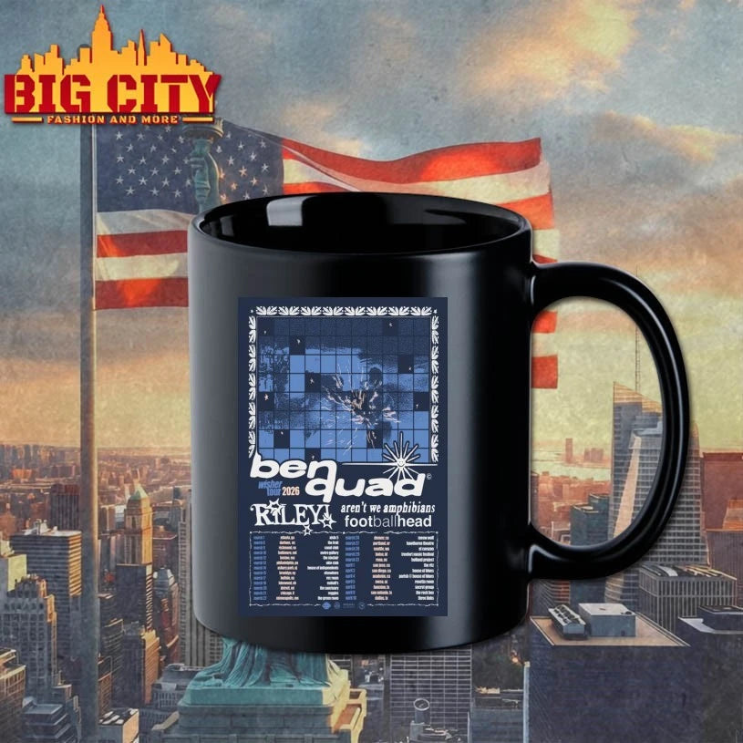 Ben Quad Its Time Tour 2026 US Headline Poster shirt