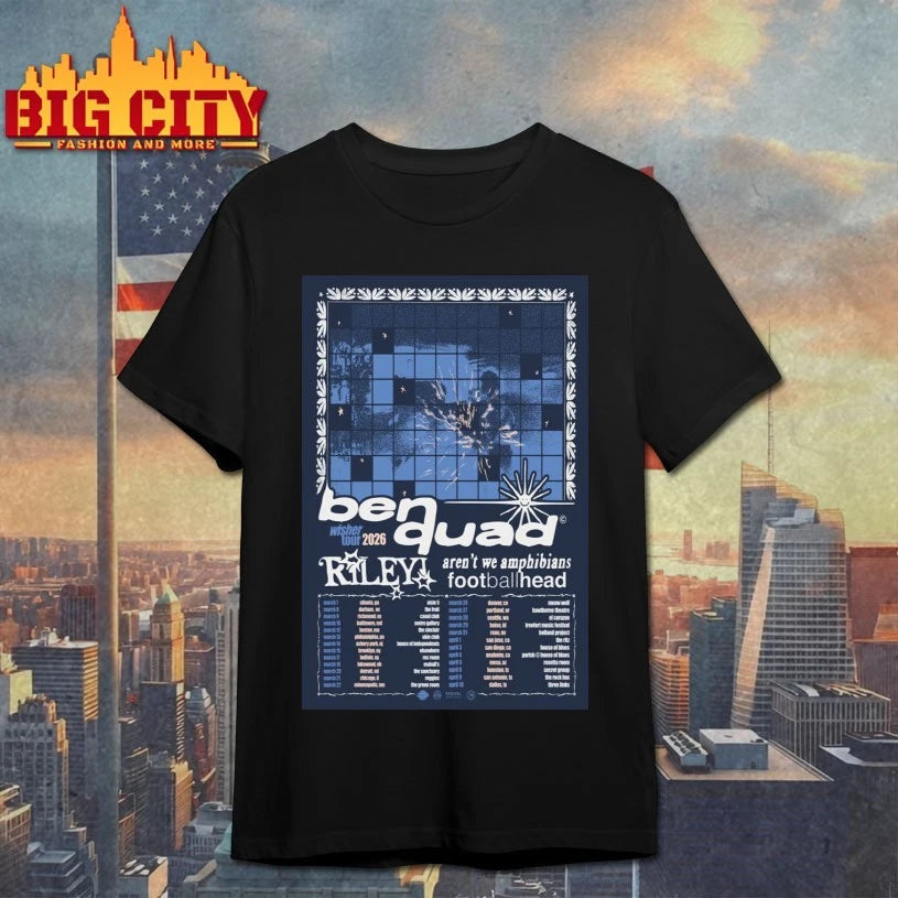 Ben Quad Its Time Tour 2026 US Headline Poster shirt