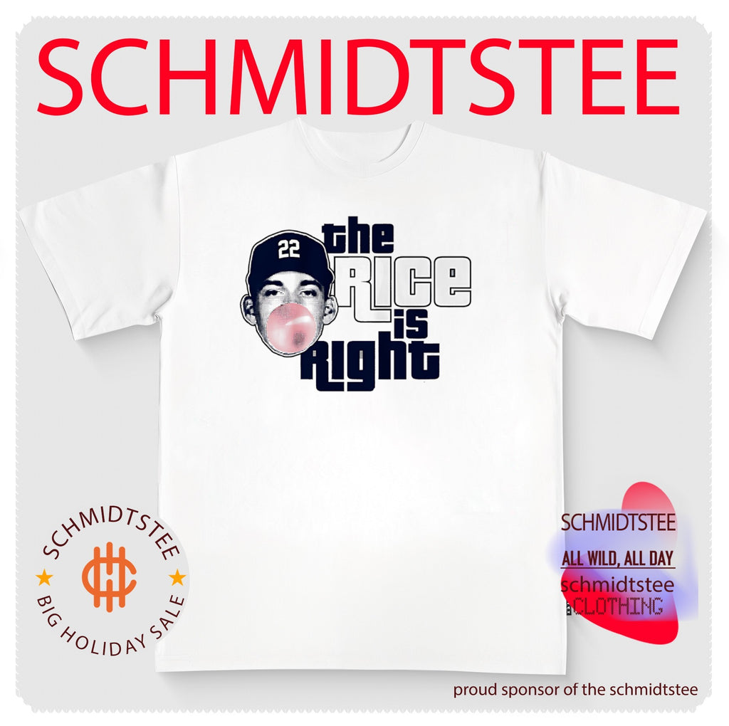 Ben Rice New York Yankees The Rice Is Right balloon shirt