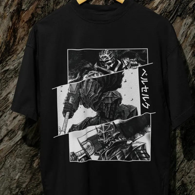 Berserk Shirt, Vintage Berserk Tshirt, Best Anime Tshirt, Anime Shirt Gift For #Boyfriend, Gift For Him, Skull Knight...