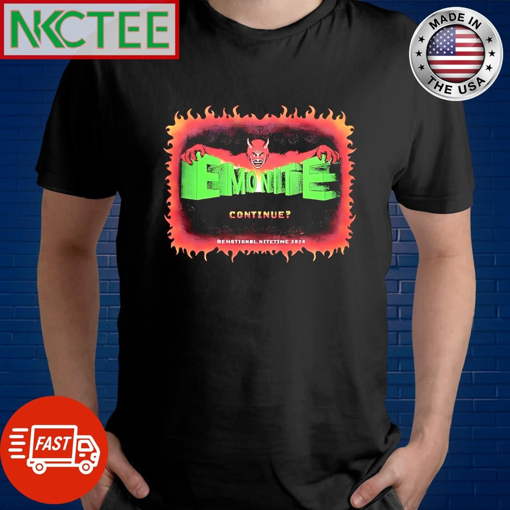 Best Emonite continue emotional nitetime 2024 devil shirt