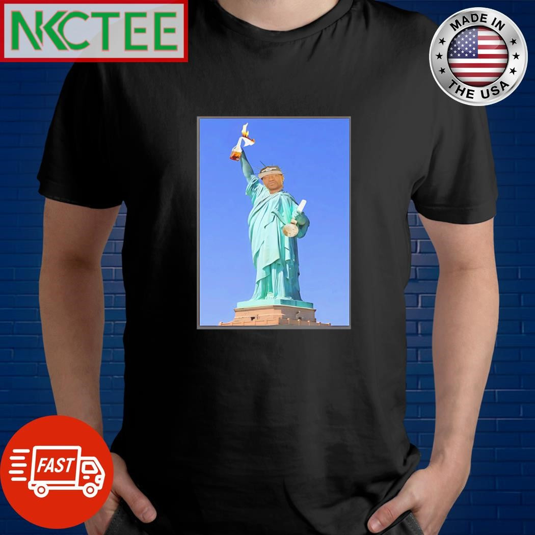 Best George Floyd hat Statue of Liberty shirt