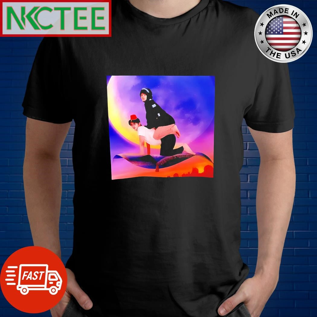 Best HORI7ON Magic carpet meme shirt