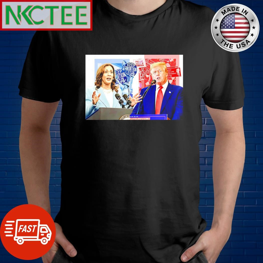 Best Harris accepts, Trump declines second debate on CNN shirt