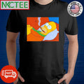 Best Homer Simpson lie down on the chair and smoke shirt