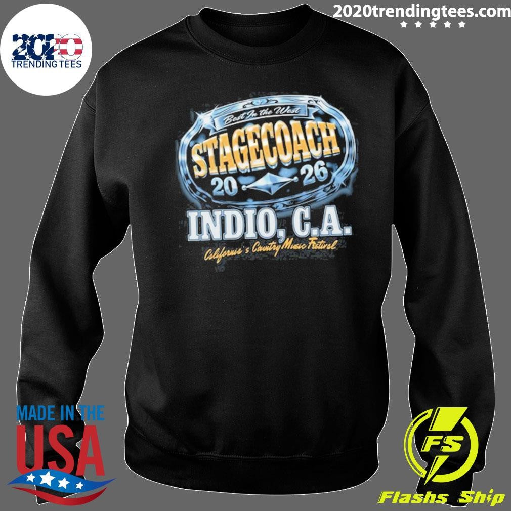 In The West Stagecoach Buckle Up 2026 Indio, C.A. California’s Country Music Festival Shirt