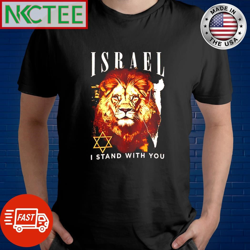 Best Israel I stand with you lion shirt