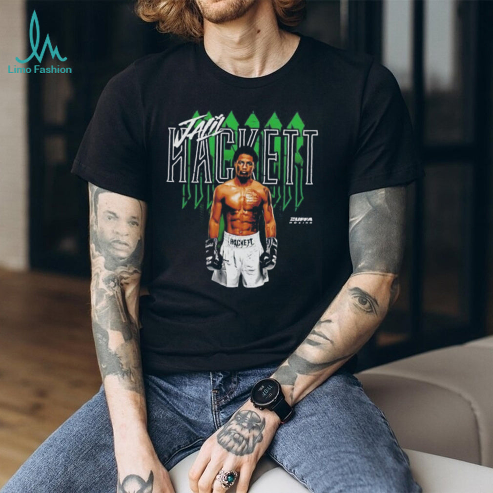 Jalil Hackett Zuffa Boxing Fighter Name Vintage T Shirt