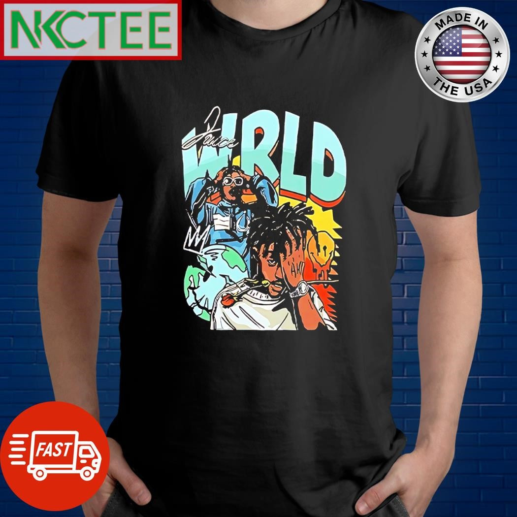 Best Juice Wrld rapper art shirt