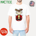 Best Kansas City Chiefs bats hold ball RIP Bronco Raiders Patriots pumpkin Halloween shirt