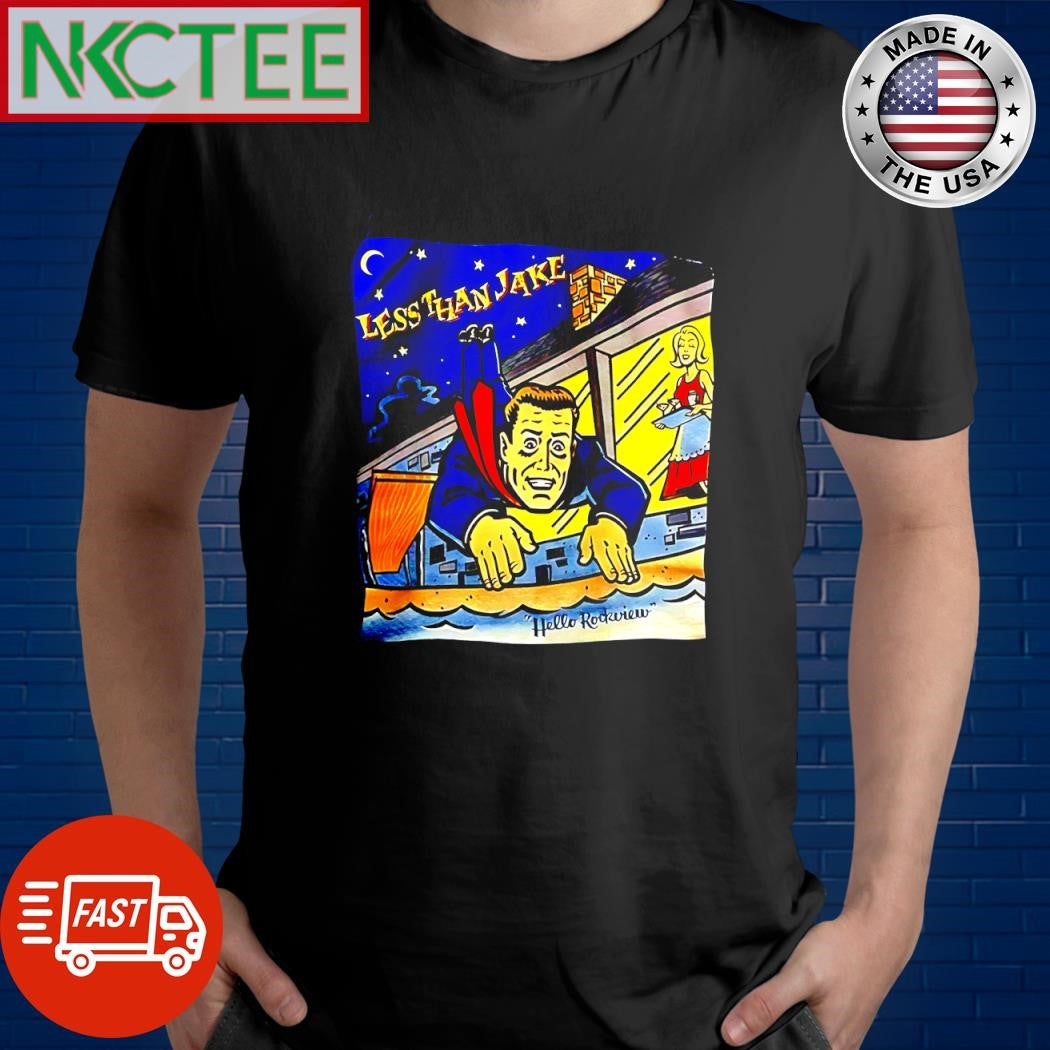 Best Less Than Jake Hello Redview 1998 Anvil Lrg shirt