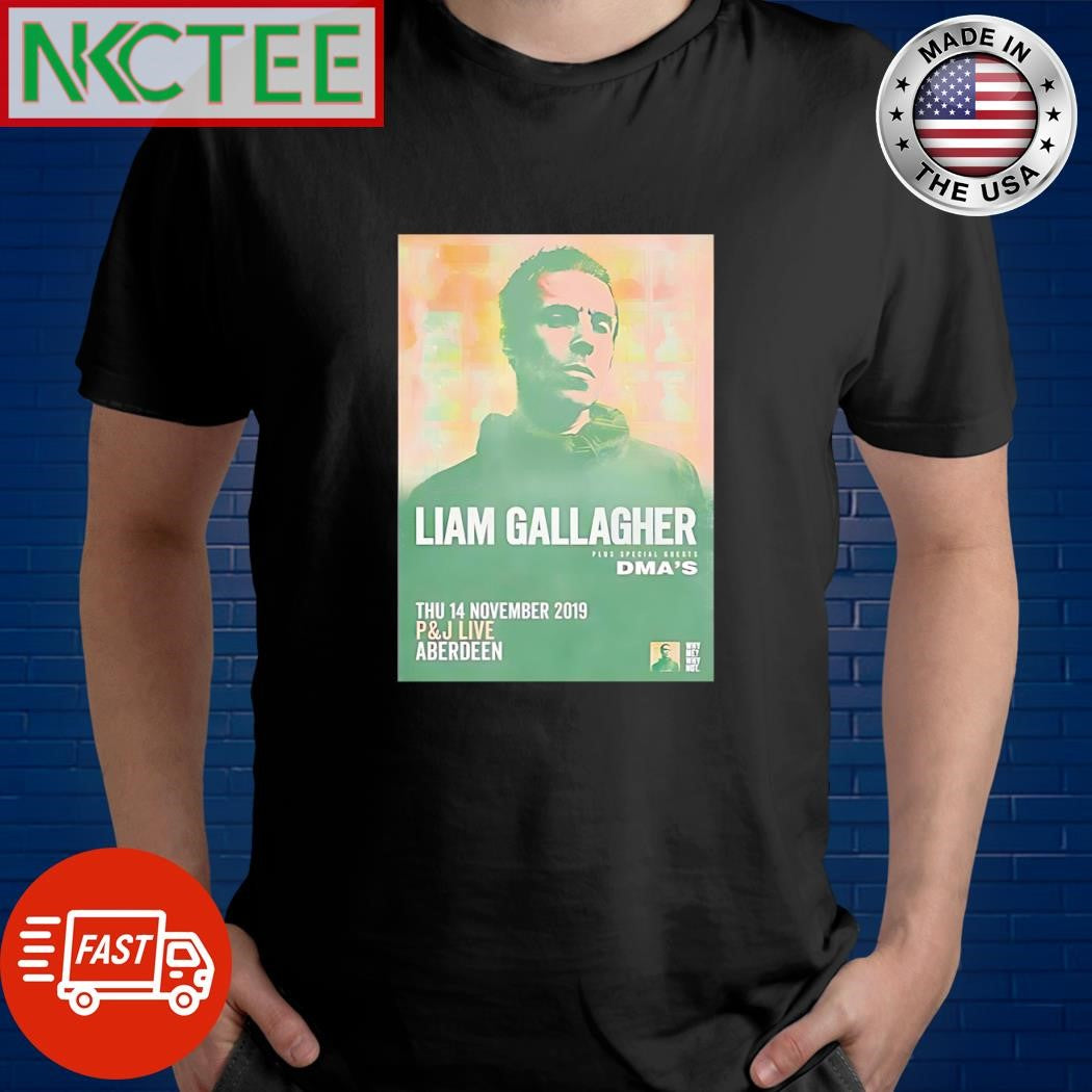 Best Liam Gallagher Why Me Why Not 2019 Uk P J Live Aberdeen shirt