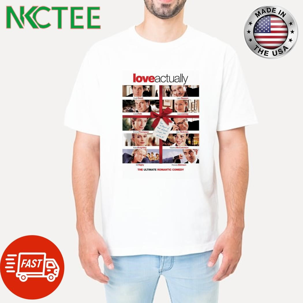 Best Love Actually 2003 Christmas shirt