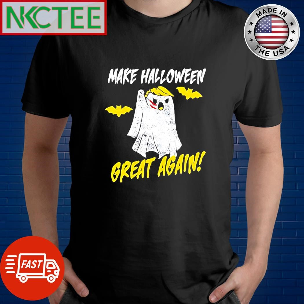 Best Make Halloween Great Again Boo Trump hair shirt