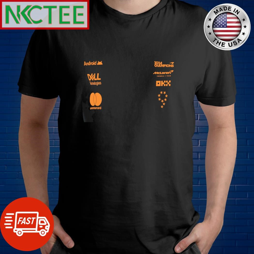 Best McLaren 2024 Constructors Championship shirt