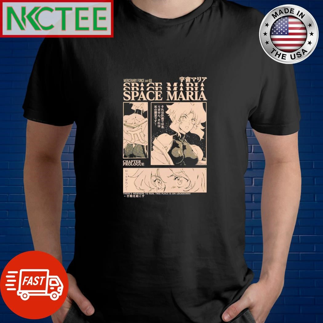Best Mercenary Force unit 03 space maria chapter prologue shirt