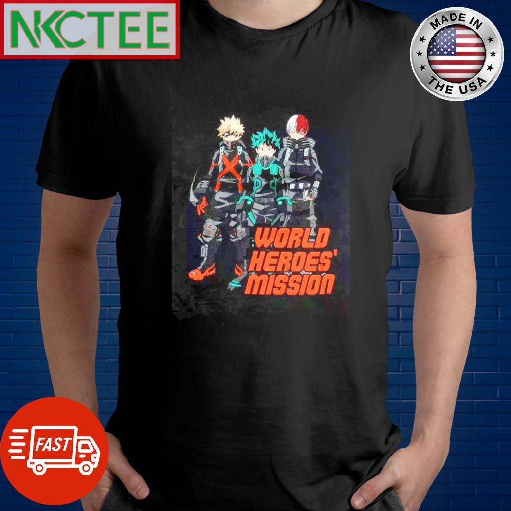 Best My Hero Academia World Heroes’ mission shirt