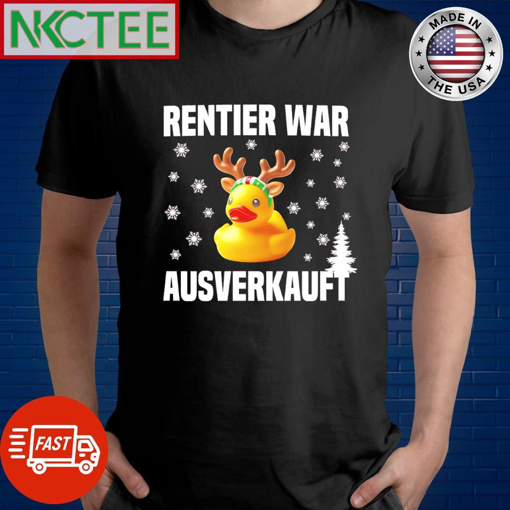 Best Rentier war ausverkauft duck snow shirt
